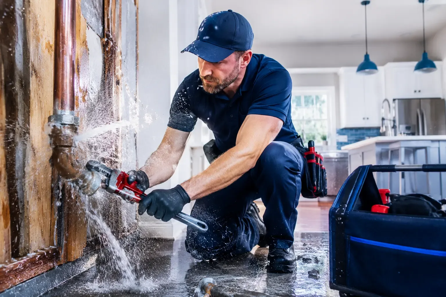 Local emergency pipe repair professionals in New Waverly, IN